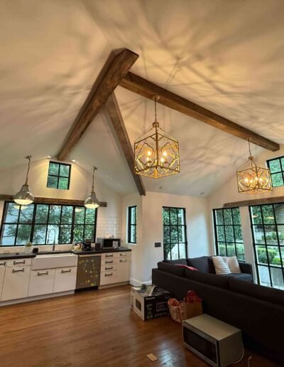 Interior house painting project in Decatur, GA