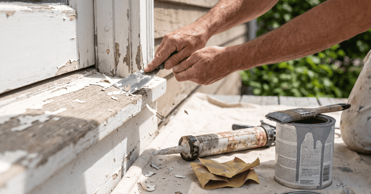 exterior trim prep