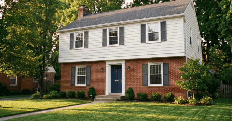 freshly painted house in snellville